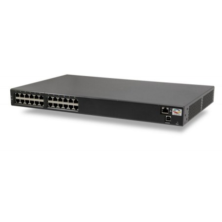 Microchip Technology 12-port BT 90W NMS AC EU/UK cord Gigabit Ethernet 55 V (PD-9612GC/AC-EK)