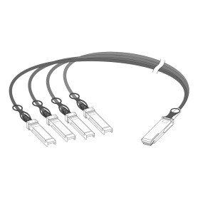 Extreme networks 40G-AOC-QSFP4SFP10M cavo InfiniBand e in fibra ottica 10 m QSFP+ 4x SFP