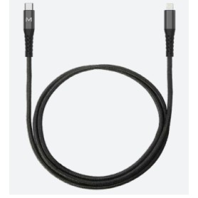 Mobilis 001343 cavo Lightning 1 m Nero (001343)