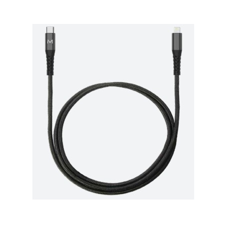 Mobilis 001343 cavo Lightning 1 m Nero (001343)