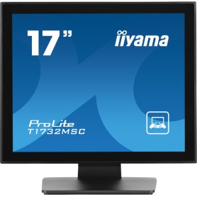 iiyama ProLite Monitor PC 43,2 cm (17") 1280 x 1024 Pixel LED Touch screen Tavolo Nero (T1732MSC-B1S)