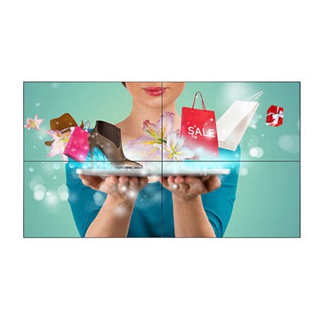 Philips Signage Solutions 49BDL2105X/00 visualizzatore di messaggi 123,2 cm (48.5") IPS 500 cd/m² Full HD Nero 24/7