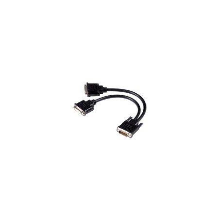 Matrox CAB-L60-2XDF cavo e adattatore video 0,3 m 1x LFH60 2x DVI-I Nero (CAB-L60-2XDF)
