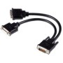 Matrox CAB-L60-2XDF cavo e adattatore video 0,3 m 1x LFH60 2x DVI-I Nero (CAB-L60-2XDF)