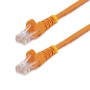 StarTech.com Cavo di Rete da 10m Arancio Cat5e Ethernet RJ45 Antigroviglio (45PAT10MOR)