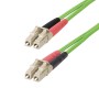 StarTech.com Cavo in Fibra Ottica Multimodale da LC a LC (UPC) OM5 da 10m, Cavo Patch Duplex LOMMF 50/125µm, VCSEL, 40G/100G, I (LCLCL-10M-OM5-FIBER)