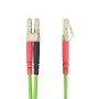 StarTech.com Cavo in Fibra Ottica Multimodale da LC a LC (UPC) OM5 da 10m, Cavo Patch Duplex LOMMF 50/125µm, VCSEL, 40G/100G, I (LCLCL-10M-OM5-FIBER)