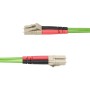 StarTech.com Cavo in Fibra Ottica Multimodale da LC a LC (UPC) OM5 da 10m, Cavo Patch Duplex LOMMF 50/125µm, VCSEL, 40G/100G, I (LCLCL-10M-OM5-FIBER)