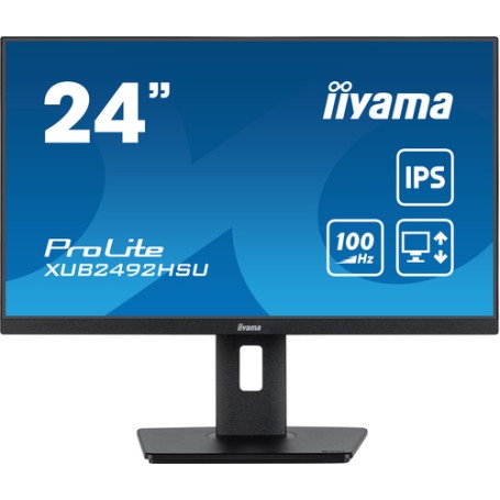 iiyama XUB2492HSU-B6 Monitor PC 60,5 cm (23.8") 1920 x 1080 Pixel Full HD LED Nero (XUB2492HSU-B6)
