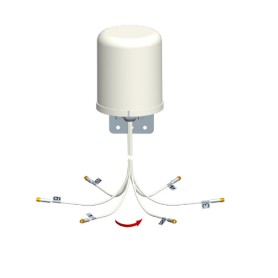 Fortinet FANT-06ABGN-0606-O-R antenna di rete Antenna omnidirezionale RP-SMA 6 dBi