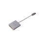 ADATTATORE USB-C TO DVI SILVER LMP TYPE C (15991)