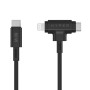 HYPER HyperJuice cavo USB USB 2.0 1,5 m USB C USB C/Lightning Nero (HJ4010BKGL)