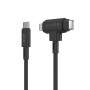 HYPER HyperJuice cavo USB USB 2.0 1,5 m USB C USB C/Lightning Nero (HJ4010BKGL)