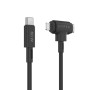 HYPER HyperJuice cavo USB USB 2.0 1,5 m USB C USB C/Lightning Nero (HJ4010BKGL)