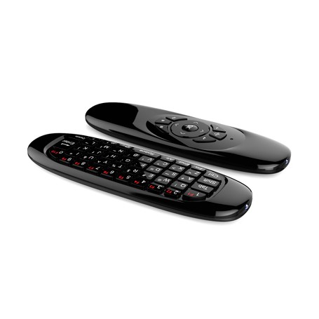 Hamlet Wireless Mini Keyboard + Air Mouse mini tastiera Qwerty, air mouse e telecomando (XRFKEYAIRM)