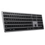Satechi Slim X3 tastiera Casa Bluetooth Italiano Nero, Grigio (ST-BTSX3M-IT)