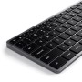 Satechi Slim X3 tastiera Casa Bluetooth Italiano Nero, Grigio (ST-BTSX3M-IT)