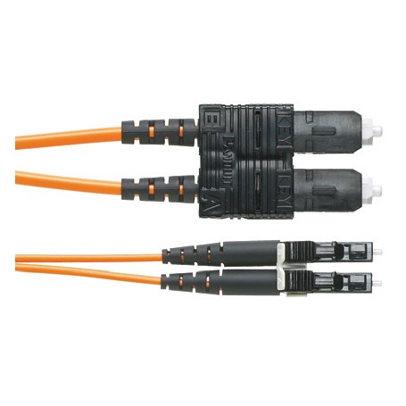 Panduit NKFPX2ELLSSM010 cavo InfiniBand e in fibra ottica 10 m LC SC Colore acqua, Blu