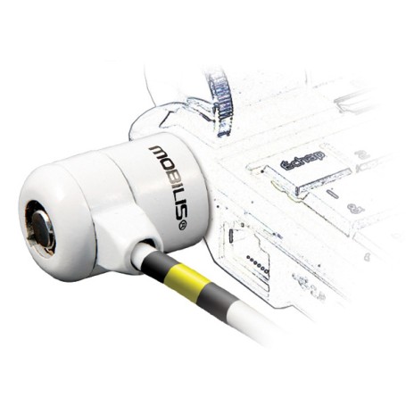 Mobilis Corporate Key cavo di sicurezza Bianco 1,8 m (001111)