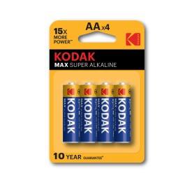 BATTERIA AA 1,5V LR6 KODAK MAX ALCALINE 4PZ (30952867)