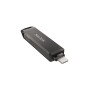 SanDisk iXpand unità flash USB 128 GB USB Type-C / Lightning 3.2 Gen 1 (3.1 Gen 1) Nero (SDIX70N-128G-GN6NE)