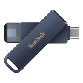 SanDisk iXpand unità flash USB 128 GB USB Type-C / Lightning 3.2 Gen 1 (3.1 Gen 1) Blu (SDIXD0N-128G-GN6NE)