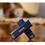 SanDisk iXpand unità flash USB 256 GB USB Type-C / Lightning 3.2 Gen 1 (3.1 Gen 1) Blu (SDIXD0N-256G-GN6NE)