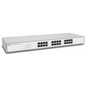 Digicom Dual Speed Switch 24 Non gestito Fast Ethernet (10/100) Grigio, Bianco (8E4245)