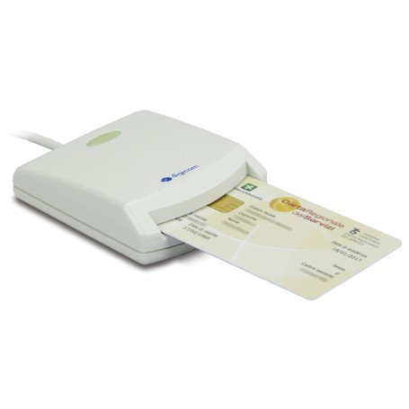 Digicom 8E4479 lettore di card readers USB 2.0 Bianco (8E4479)