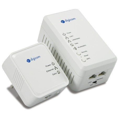 Digicom PL500WK-A01 500 Mbit/s Collegamento ethernet LAN Wi-Fi Bianco (8E4561)
