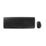 CHERRY DW 5100 tastiera Mouse incluso RF Wireless Ceco, Slovacco Nero (JD-0520CS-2)