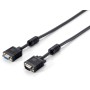 Equip 118801 cavo VGA 3 m VGA (D-Sub) Nero (118801)