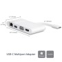 StarTech.com Adattatore multiporta USB-C - Dock da viaggio USB-C a HDMI 4K o VGA 1080p - Gigabit Ethernet, 5 Gbps USB-A 3.0 - Ad (DKT30CHVW)