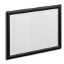 CORNICE SCATTO ALLUMINIO A3 NERO (4797-01)