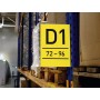 Durable 187419 stand informativo e supporto per brochure Supporto per segnale A4 Plastica Trasparente (1874-19)