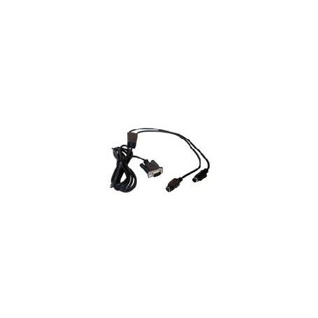Datalogic CAB-320 RS-232 Straight 25-Pin DTE cavo di segnale Nero (90G001000)