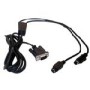 Datalogic CAB-320 RS-232 Straight 25-Pin DTE cavo di segnale Nero (90G001000)