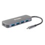 D-Link DUB-2340 hub di interfaccia USB tipo-C 5000 Mbit/s Grigio (DUB-2340)