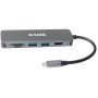 D-Link DUB-2327 replicatore di porte e docking station per notebook Cablato USB tipo-C Grigio (DUB-2327)