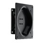 Advantech UTC-WALL-MOUNT3E supporto da tavolo per Tv a schermo piatto Nero (UTC-WALL-MOUNT3E)