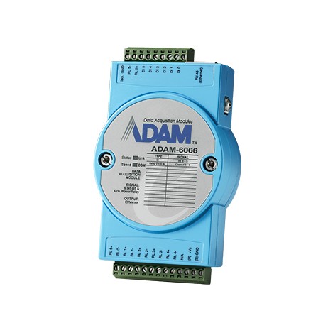 Advantech ADAM-6066-D modulo I/O digitale e analogico Canale di relè (ADAM-6066-D)