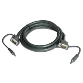 Kramer Electronics 15-pin HD + 3.5mm Audio Cable 22,9 m VGA (D-Sub) + 3.5mm Nero (C-GMA/GMA-75)