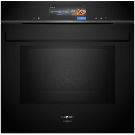 Siemens HN978GQB1 studioLine - Forno iQ700 con microonde, Nero/Acciaio inox, 60 x 60 cm