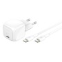 Belkin WCA008kq1MWH-B6 Computer portatile, Smartphone, Tablet Bianco AC Ricarica rapida Interno (WCA008KQ1MWH-B6)