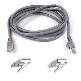Belkin High Performance Category 6 UTP Patch Cable 10m cavo di rete Grigio (A3L980B10M-S)