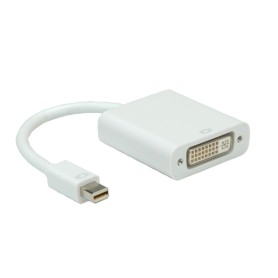 Secomp Mini DisplayPort-DVI Adapter, M/F Bianco (RO12.03.3200) (CRO12033128)
