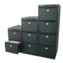 Bertesi 4103 schedario e accessori Acciaio Nero (4103)