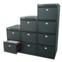 Bertesi 4104 schedario e accessori Acciaio Nero (4104)