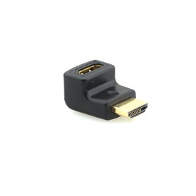 Kramer Electronics HDMI (F) - HDMI (M) Nero (AD-HF/HM/RA)