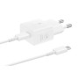 Samsung Caricabatterie Super Fast Charging (25W) con cavo da USB Type-C a USB Type-C (EP-T2510XWEGEU)